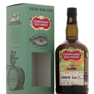 Compagnie des Indes Caribbean Multi Distilleries 8 ans 43°