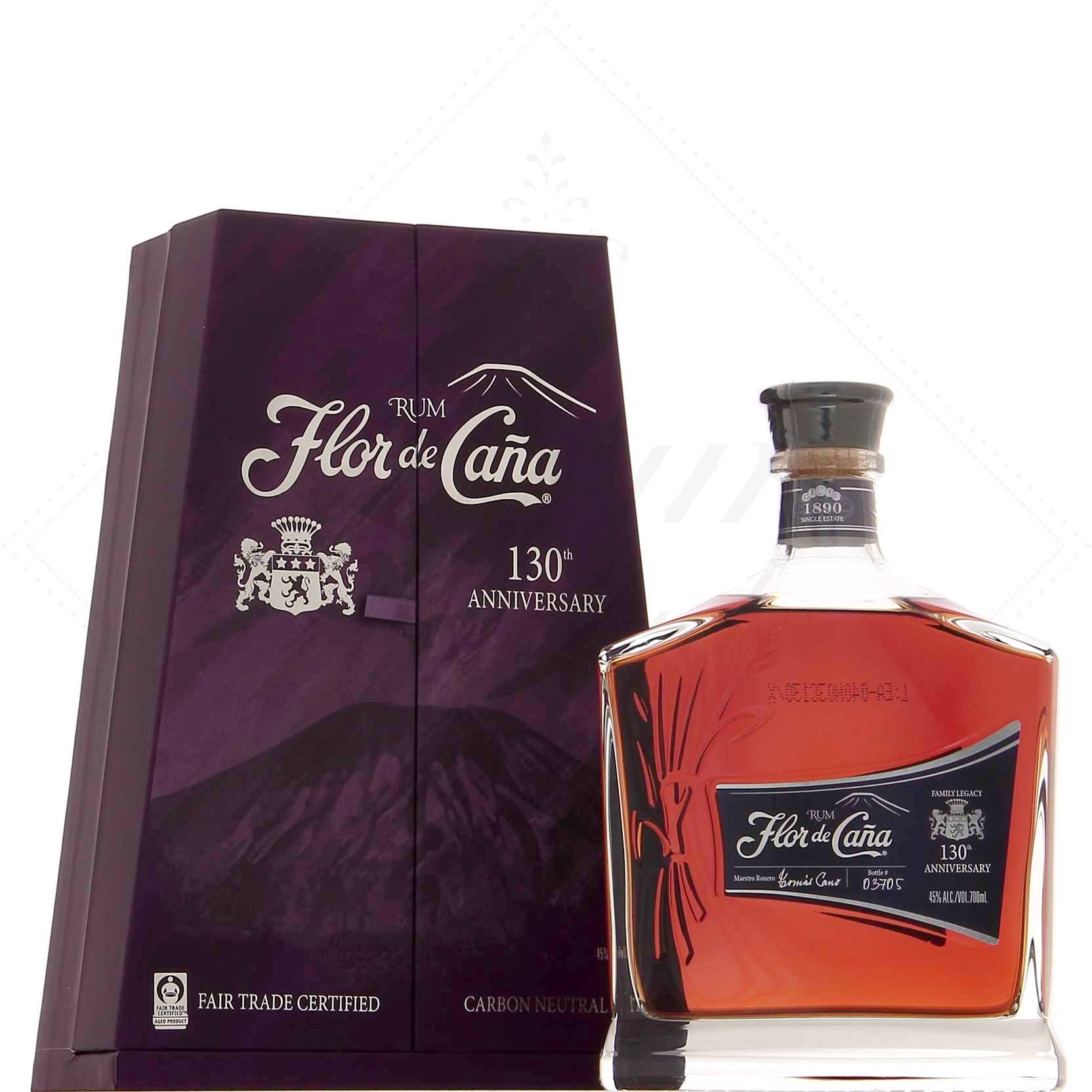 Flor De Cana 20 ans 130th anniversary 45°