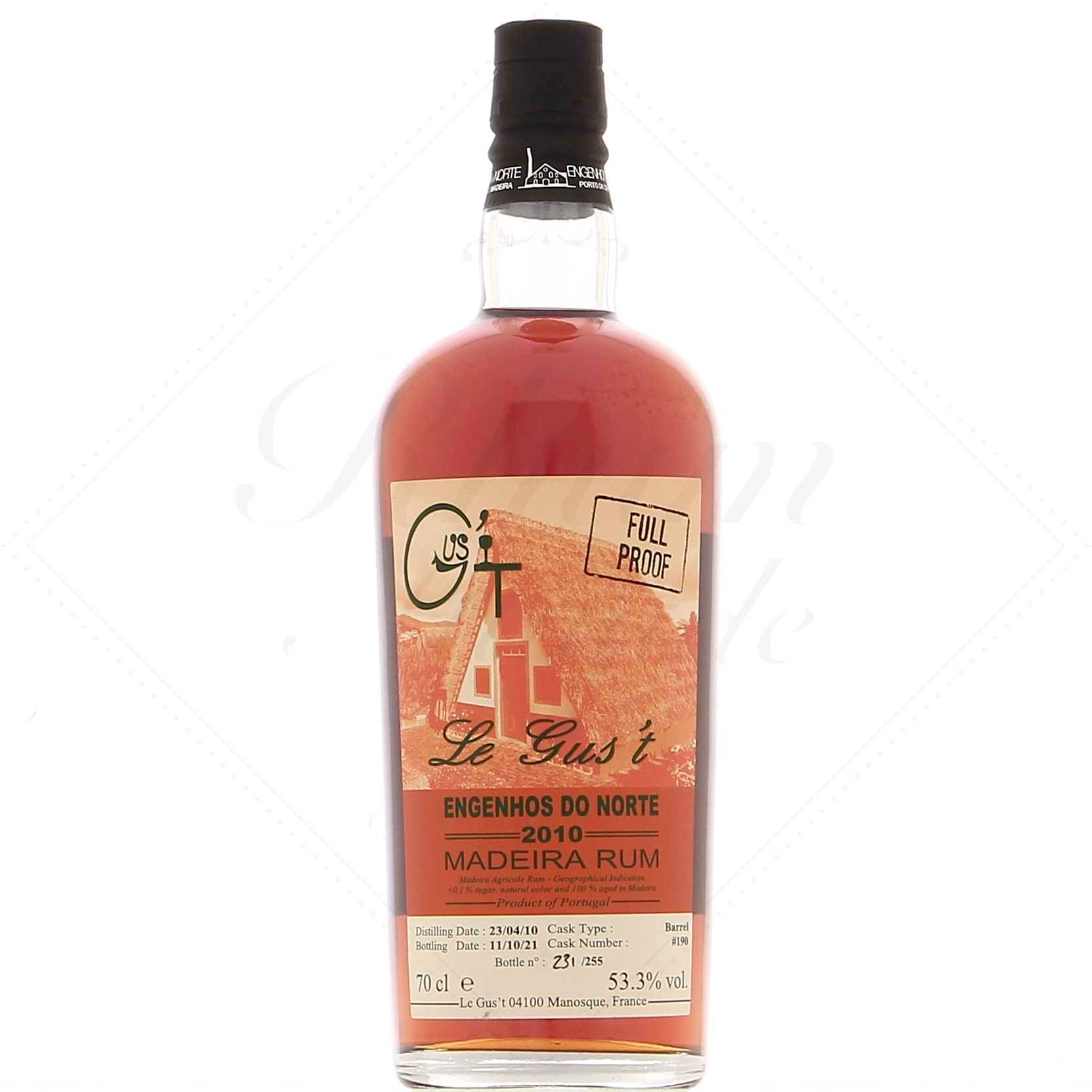 Le Gus't Engenhos do Norte 2010 Full Proof 53,3°