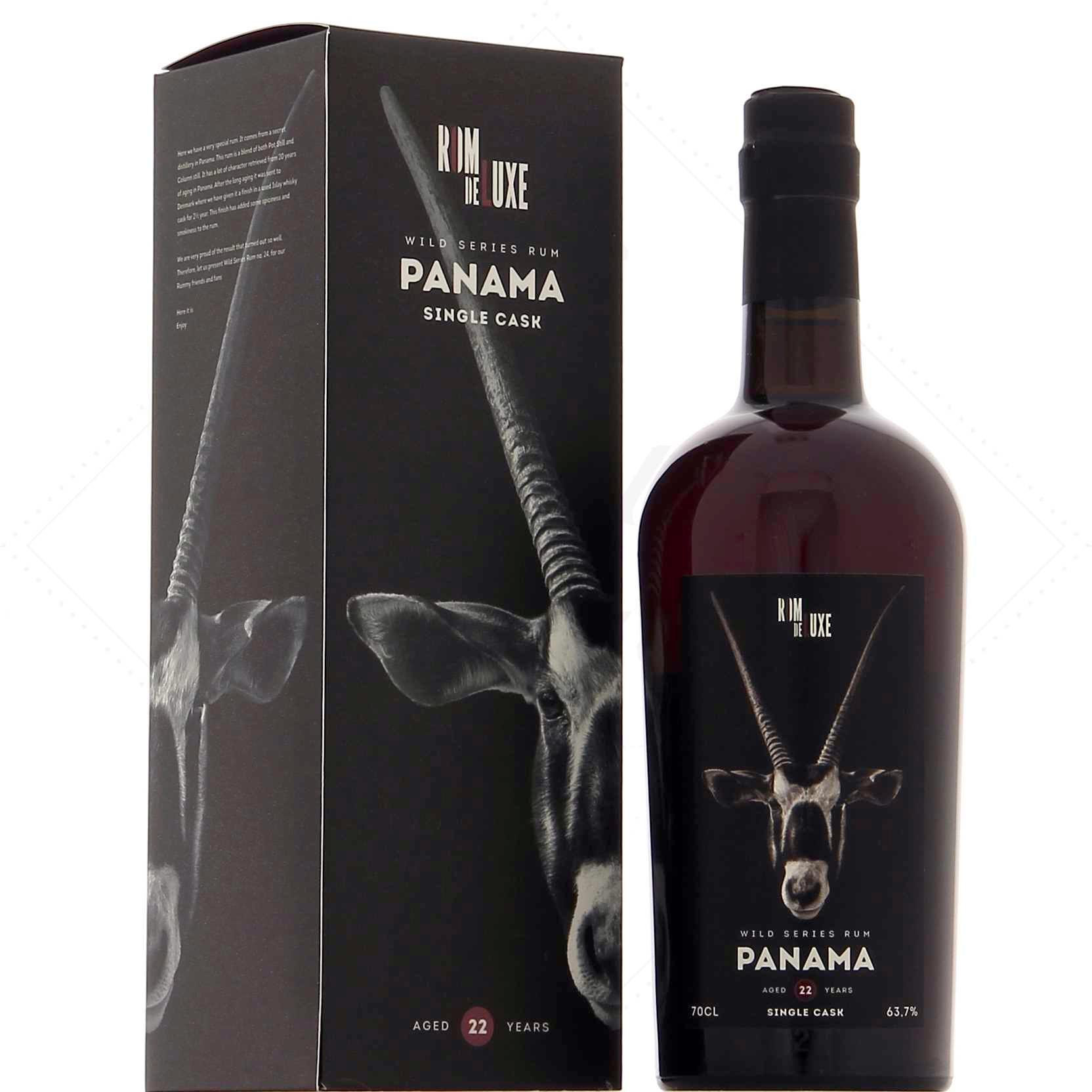 Rom De Luxe Wild Series No 24 Panama Islay Finish 63,7°