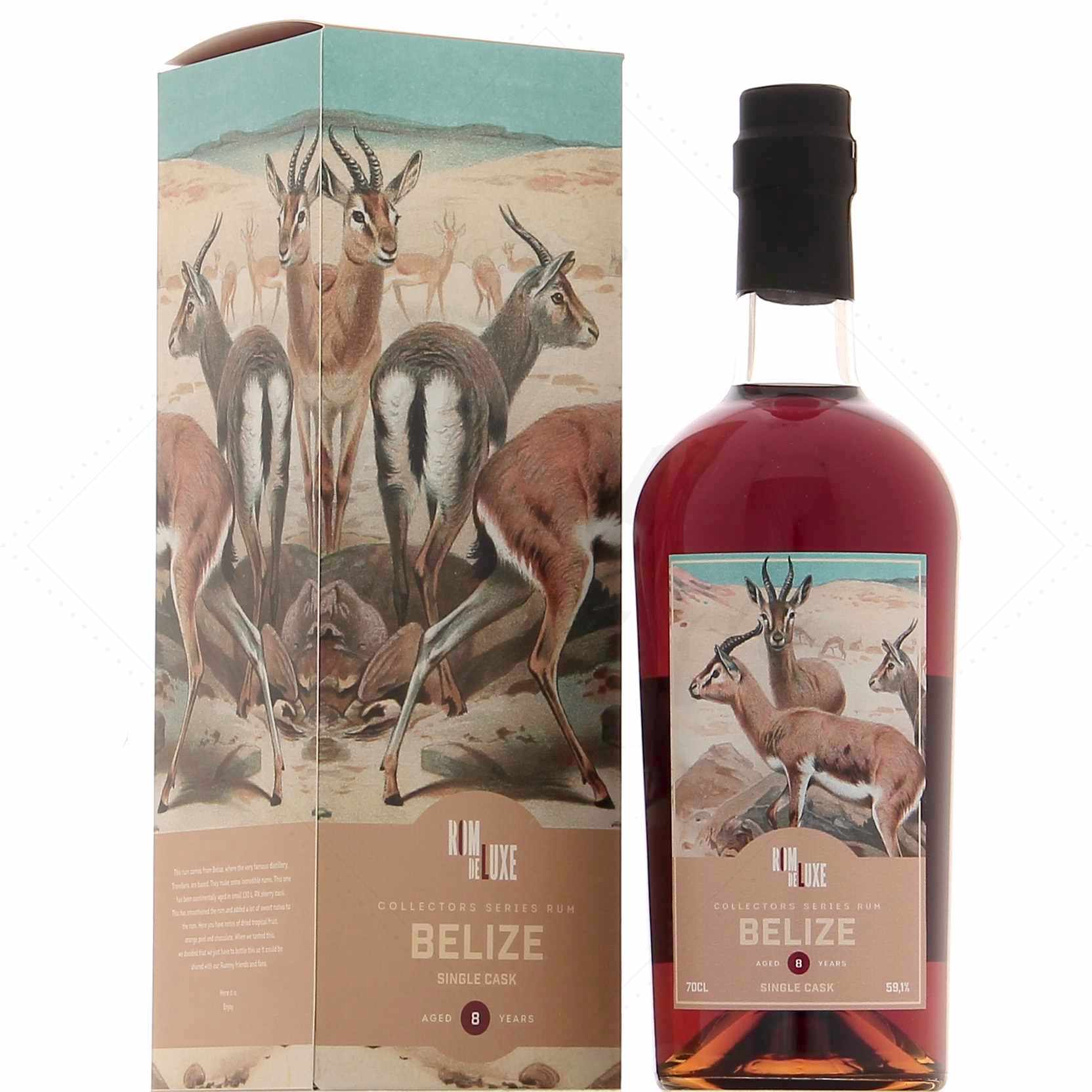 Rom De Luxe Collectors No 9 Belize 59,1°