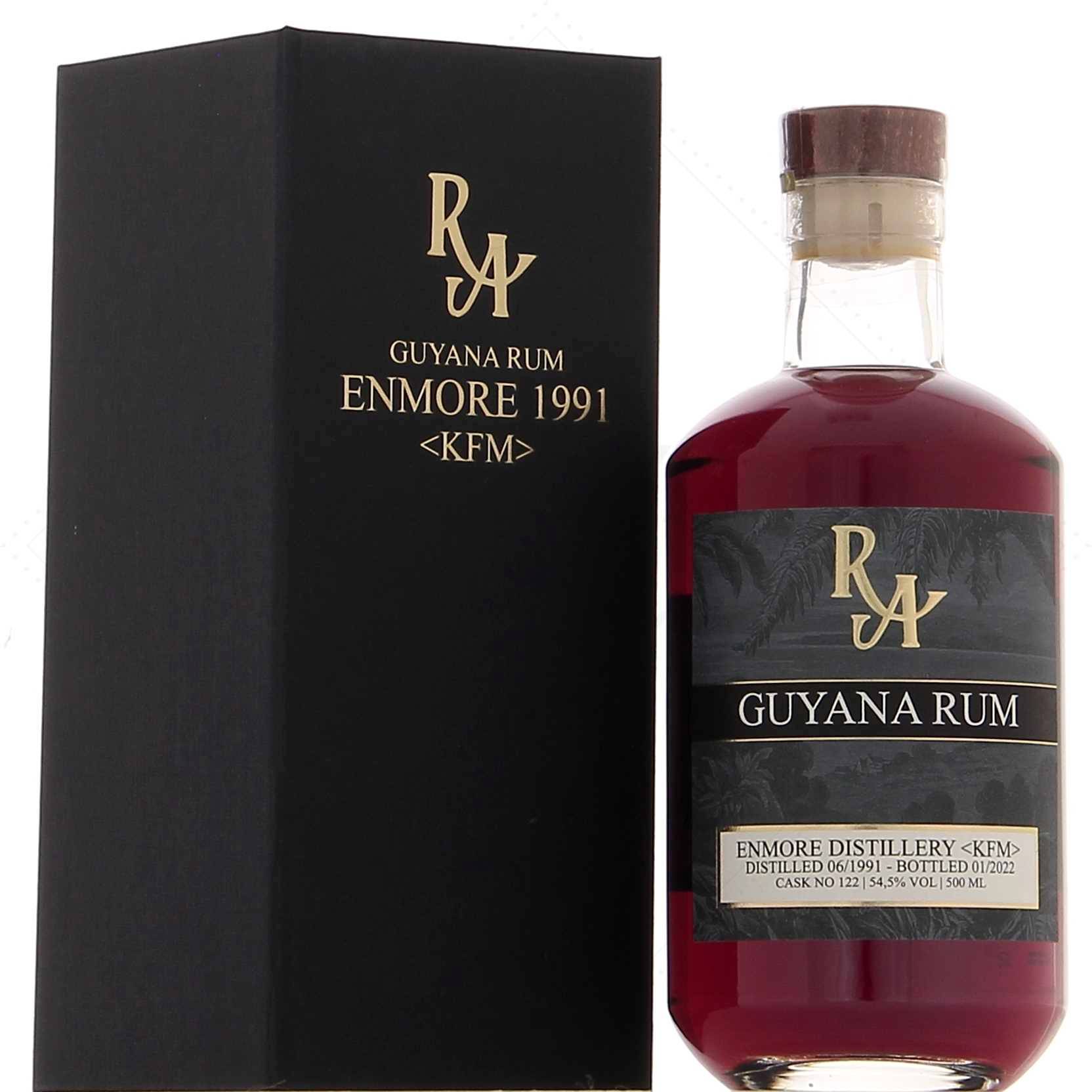 Rum Artesanal Guyana Enmore 1991 KFM 54,5°