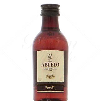 Abuelo 12 ans 37,5° en mignonnette de 5 cl