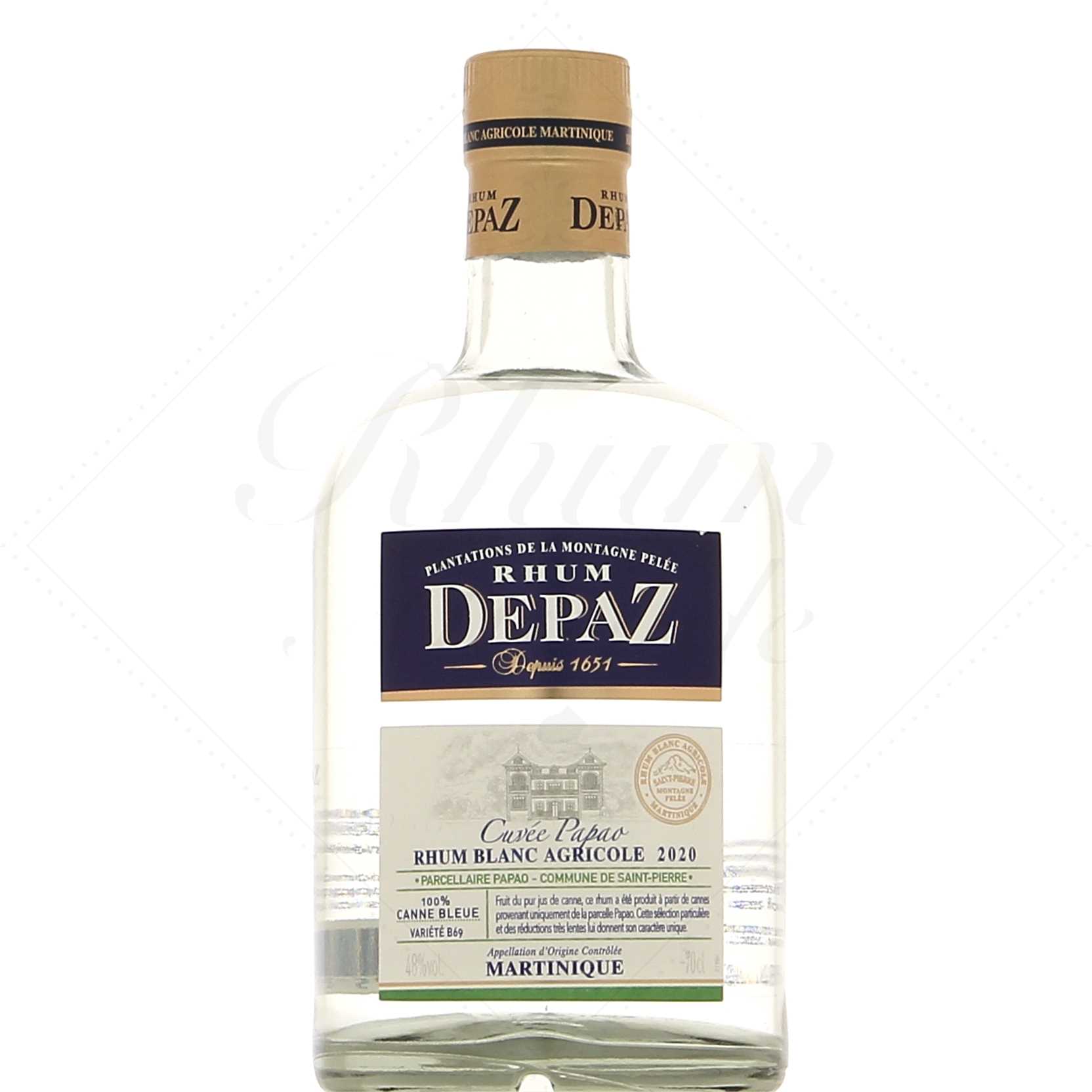 Depaz Blanc Cuvée Papao 2020 48°