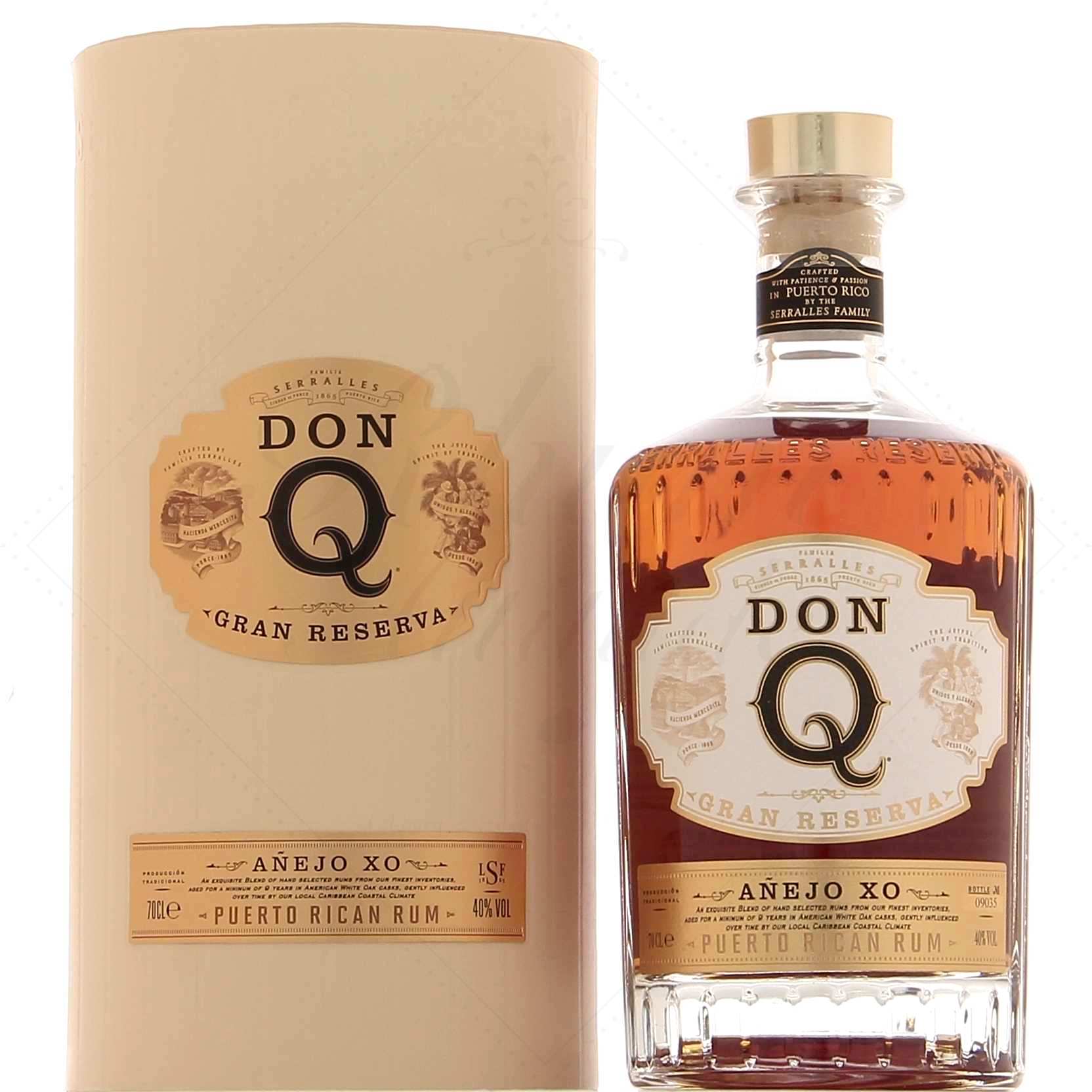 Don Q Gran Reserva Añejo XO 40°