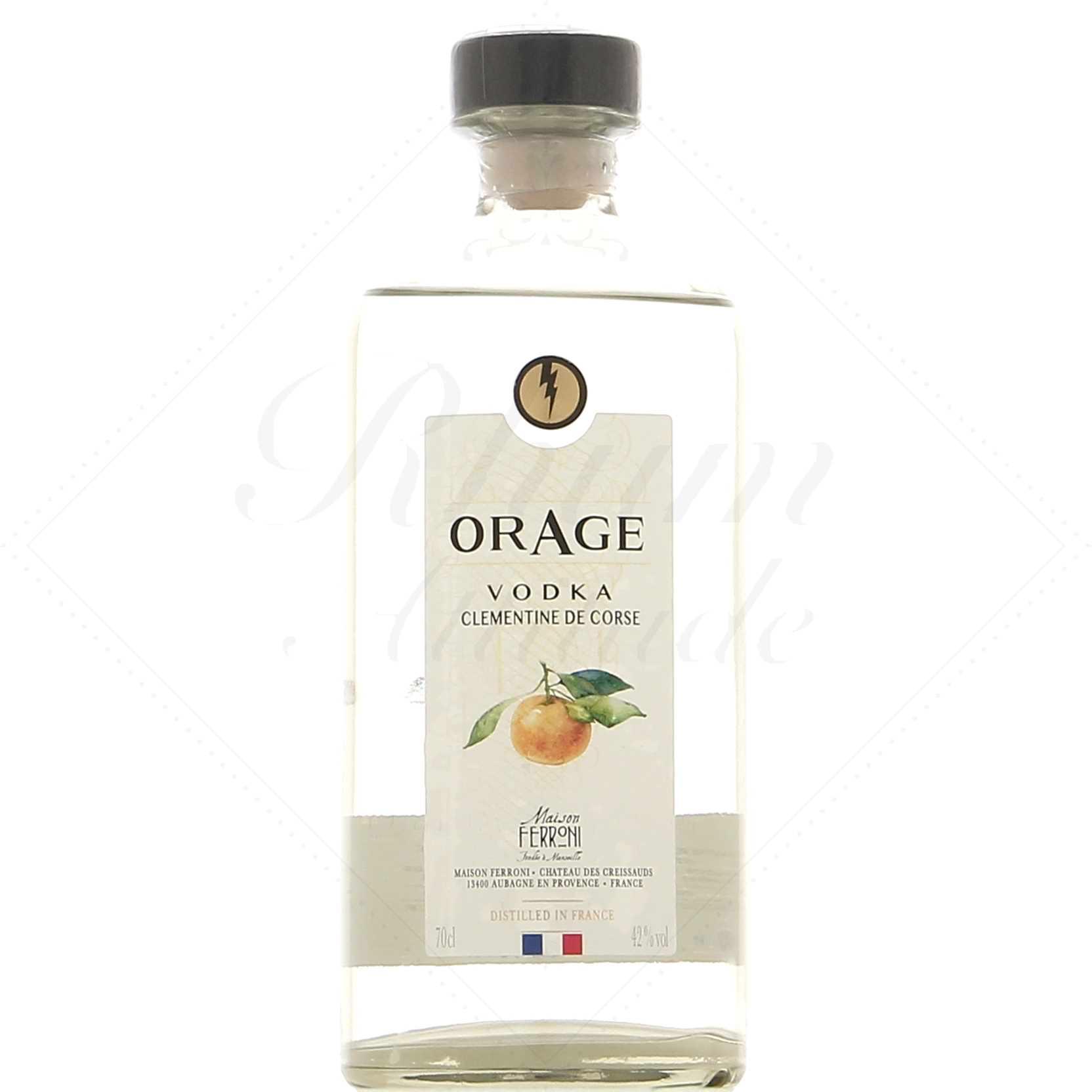 Ferroni Orage Vodka Clémentine 42°