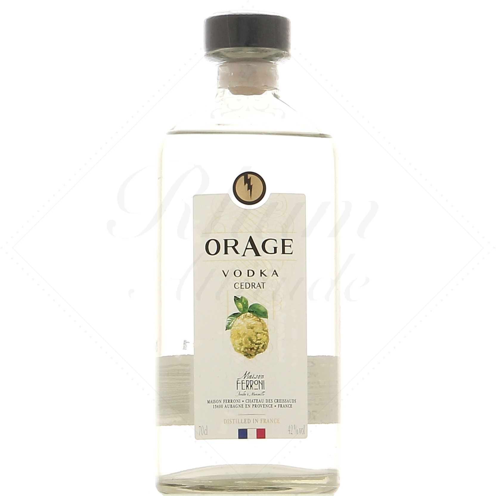 Ferroni Orage Vodka Cédrat 42°