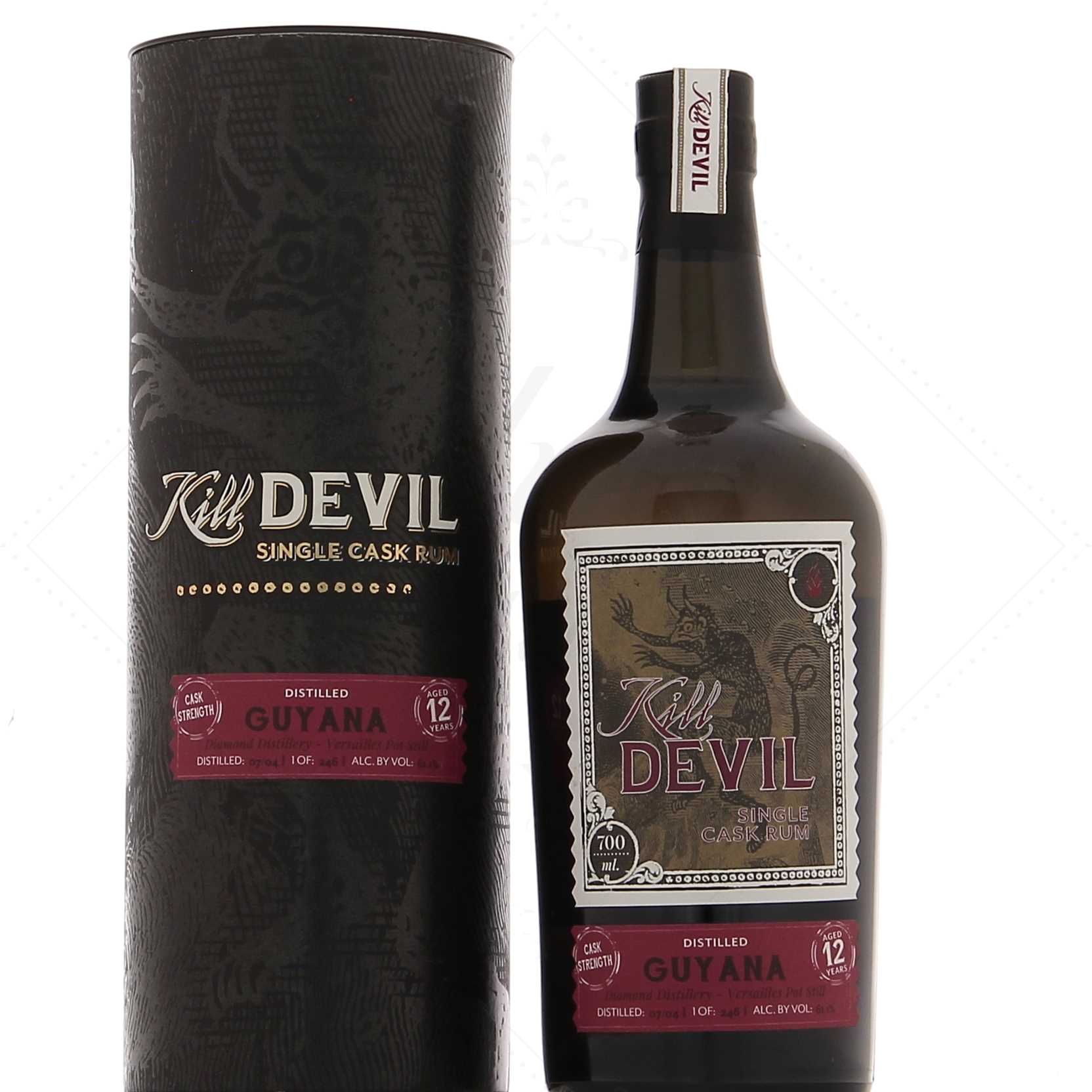 Kill Devil Guyana 12 ans Single Cask 2004 61,1°