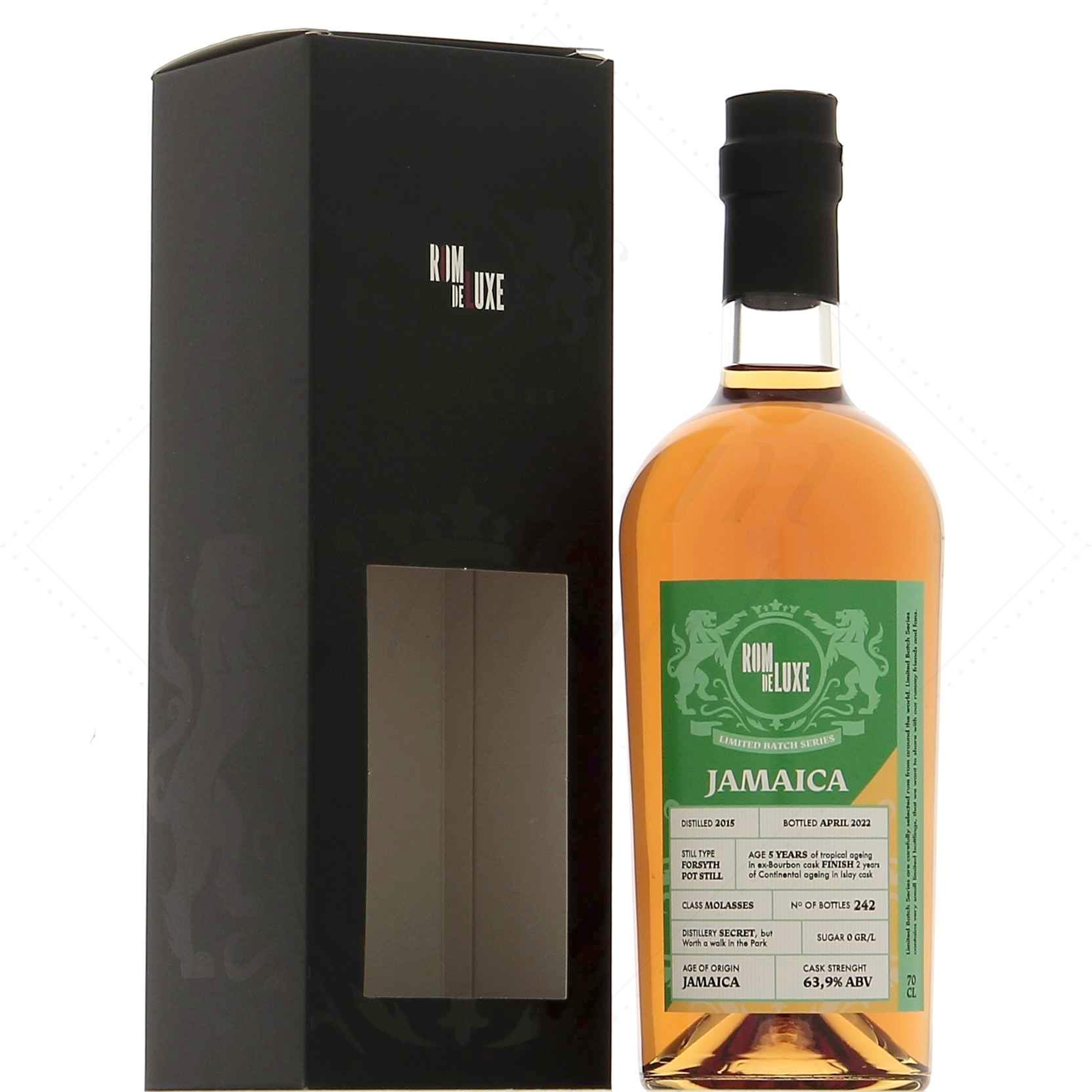 Rom De Luxe Jamaica Worthy Park 7 ans 63,9°