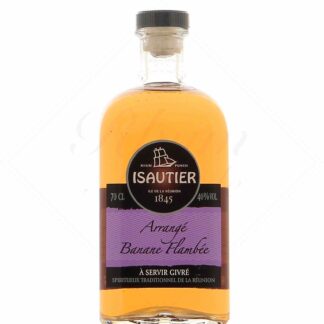 Isautier Arrangé Banane Flambée 40° version 70 cl