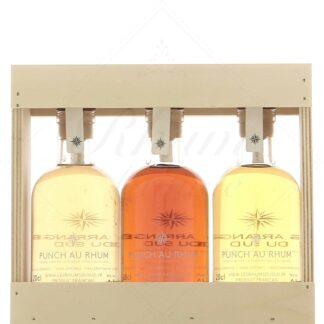 Les Rhums du Sud Coffret épices 3 x 20cl 30°