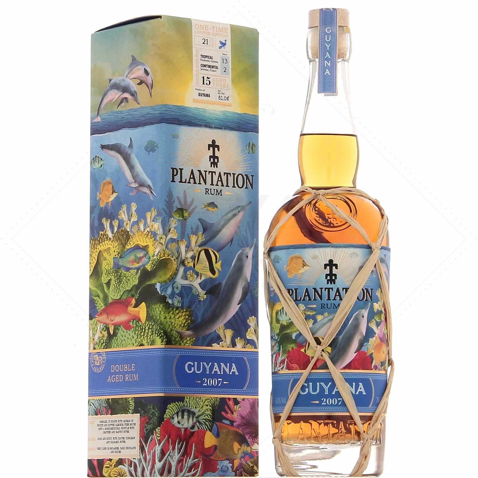 Plantation Rum 2007 Guyana 51°