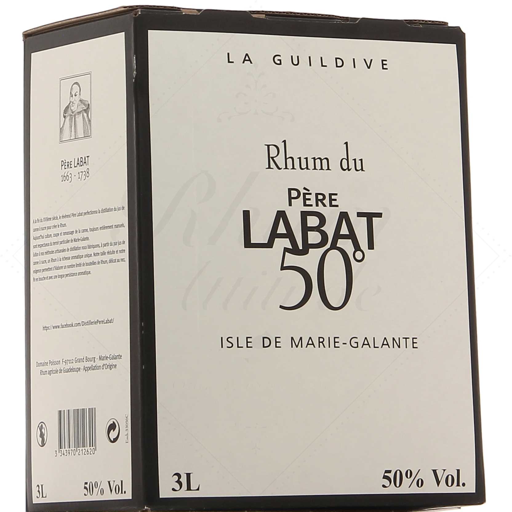 Père Labat 50° Cubi 3 litres