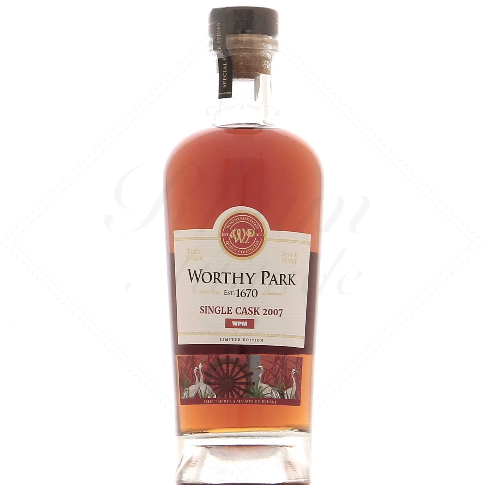 Worthy Park 2007 Single Cask WPM Conquête 55°