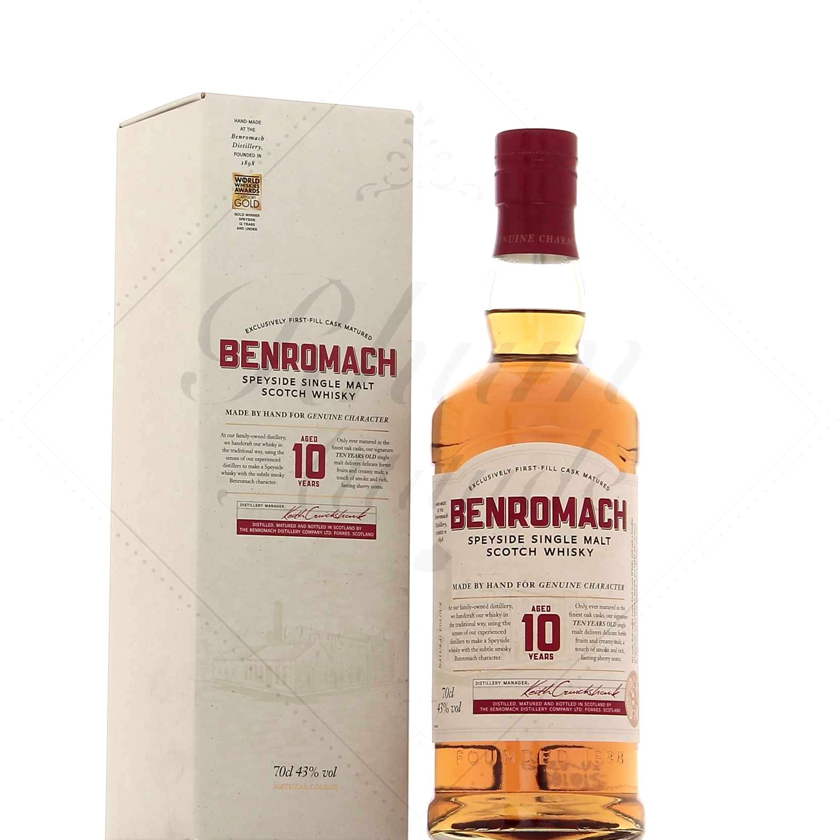 Benromach 10 ans 43°