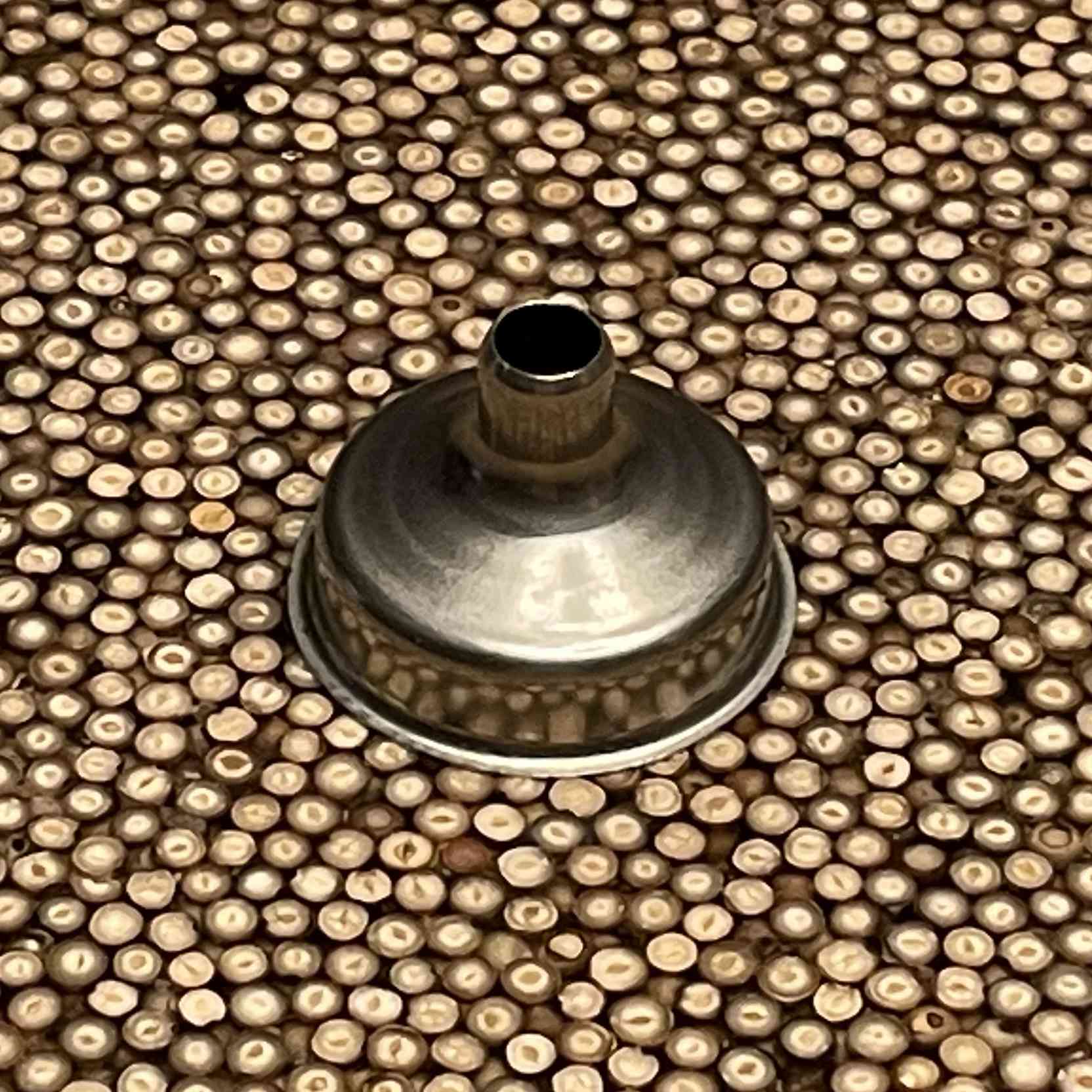 Mini-entonnoir inox pour remplissage flacon PP18 ou PP28 – Image 3