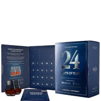 Calendrier de l'avent du rhum 24 days of rum - édition bleue 2023