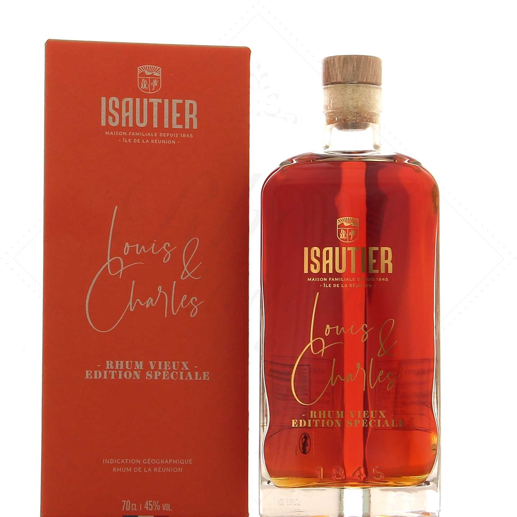Isautier Louis & Charles Rhum Vieux 45°