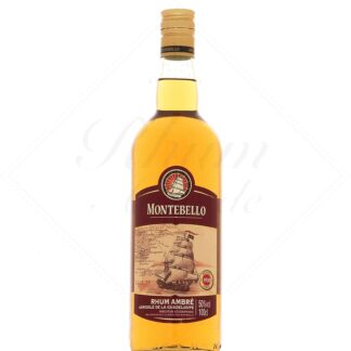 Montebello Rhum Ambré 50° - 1 litre !