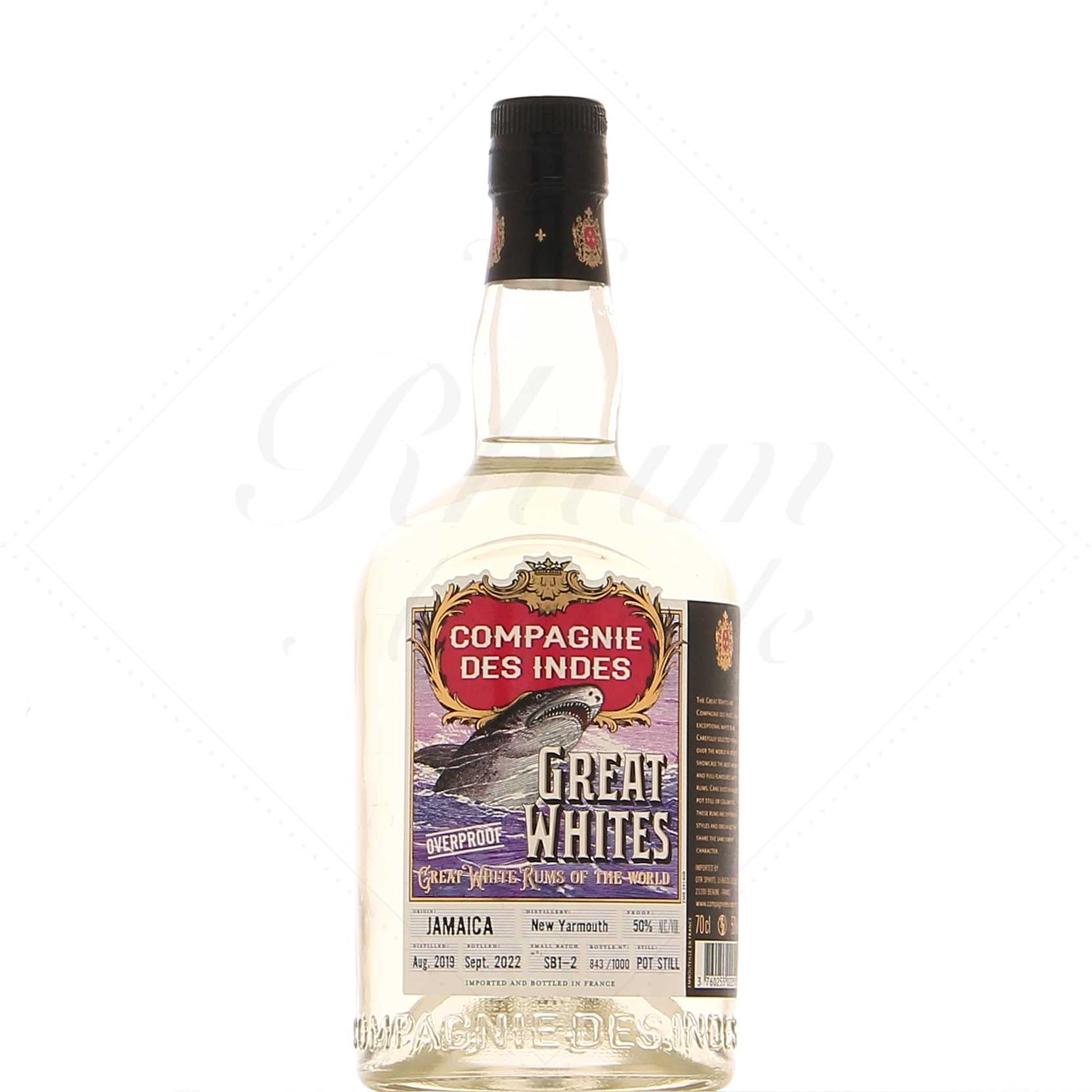 Compagnie des Indes Great Whites Jamaïca New Yarmouth 50°