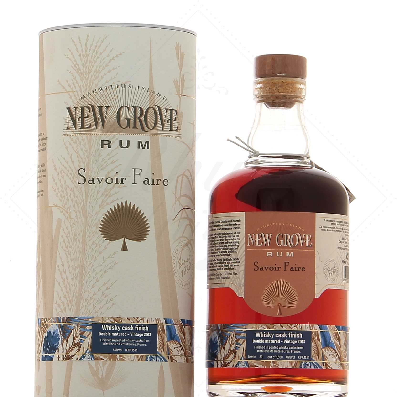 New Grove Savoir Faire Whisky Rozelieures Finish 2013 46°