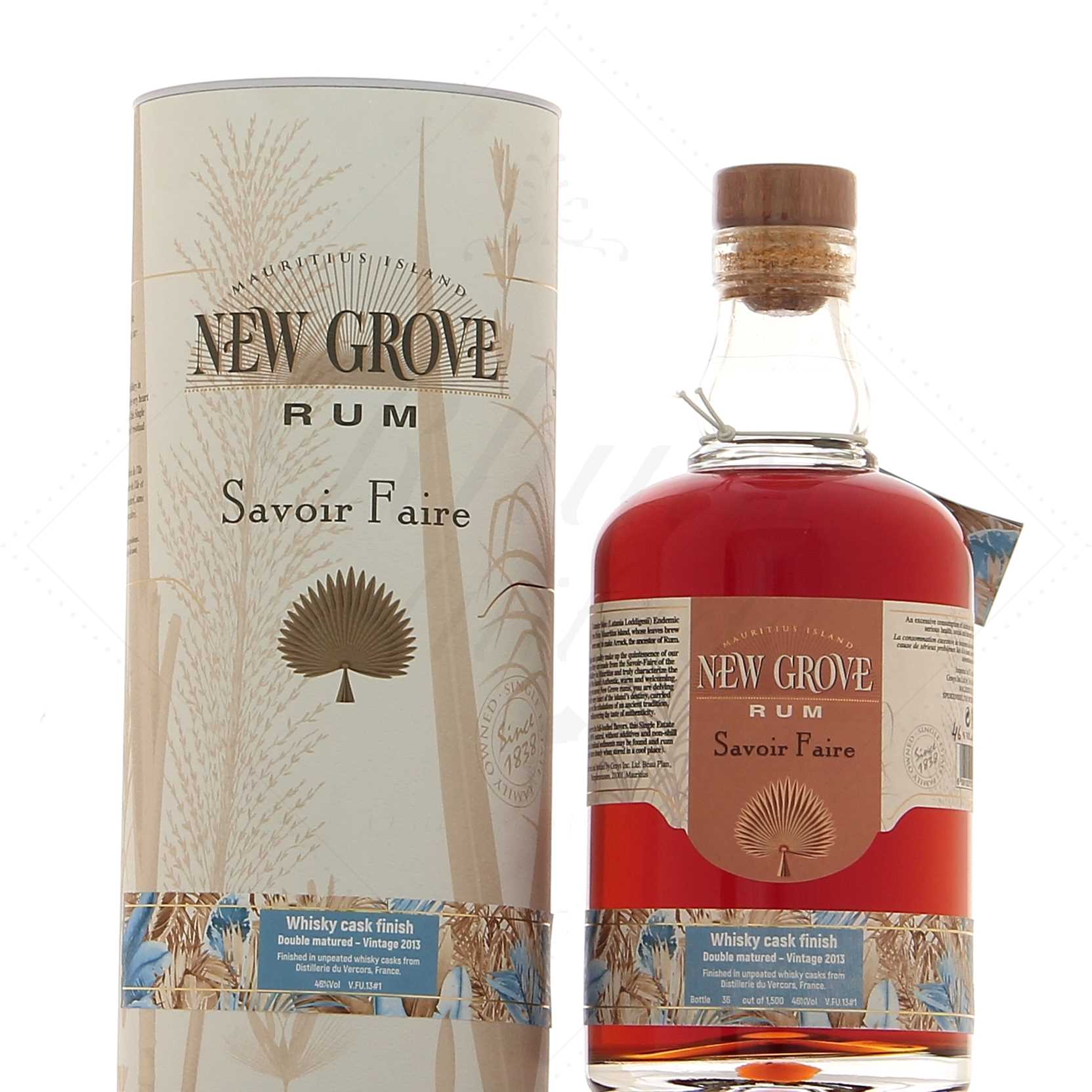 New Grove Savoir Faire Whisky Vercors Finish 2013 46°