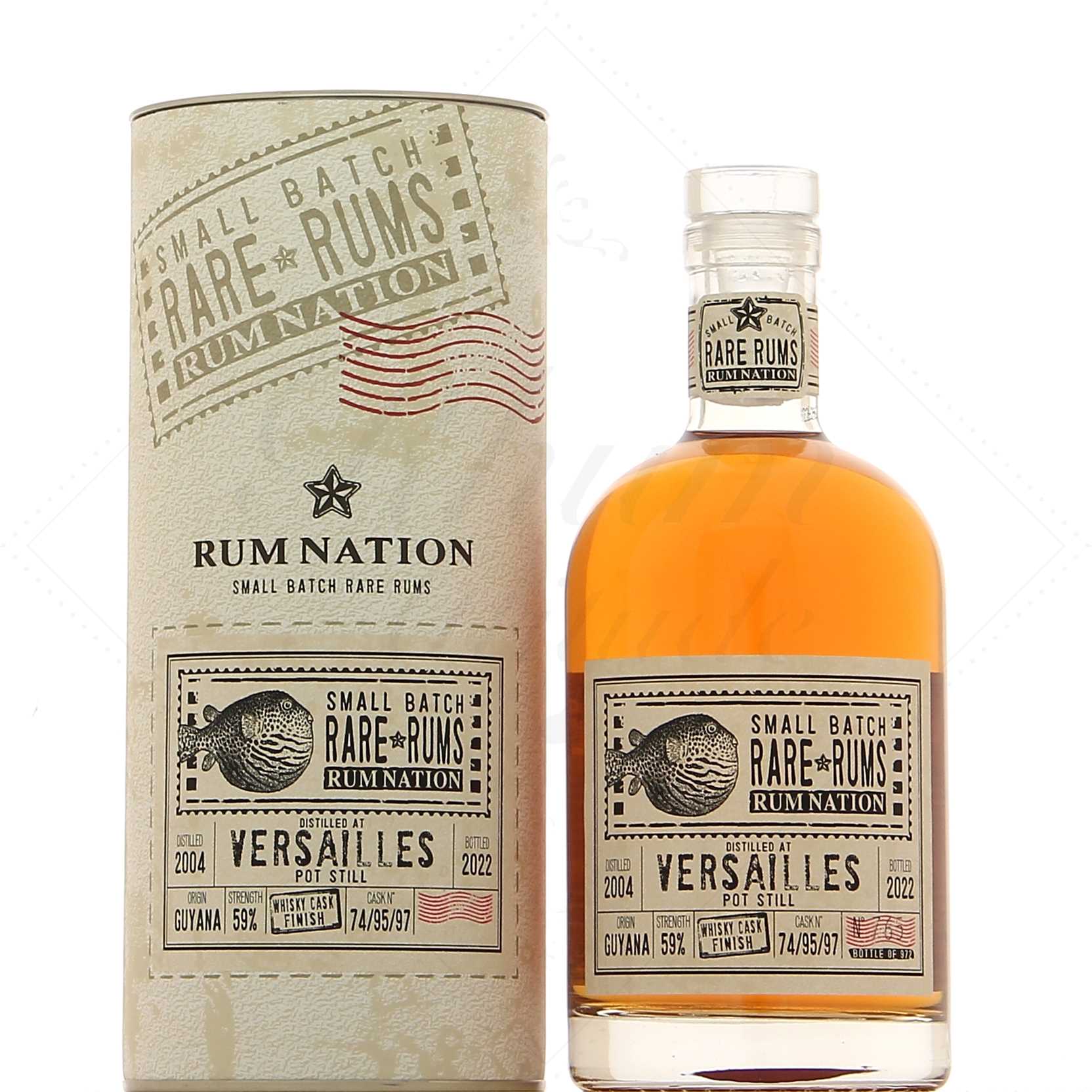 Rum Nation 2004 Versailles Whisky Finish 59°