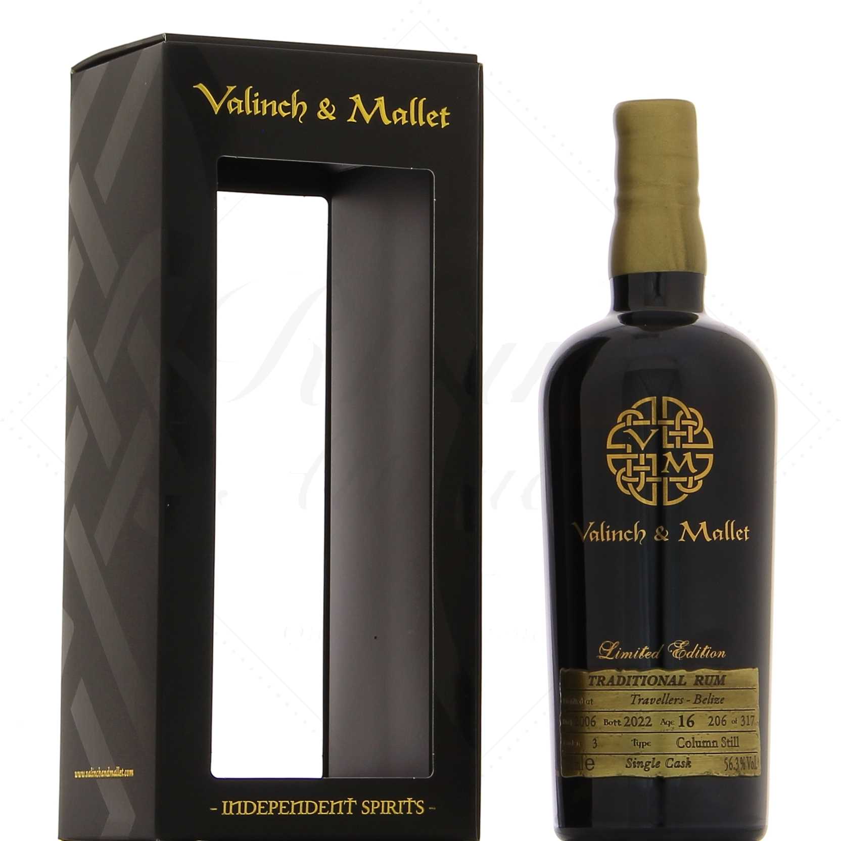 Valinch & Mallet The Spirit of Art No 4 Belize Travellers 16 ans 56,3°