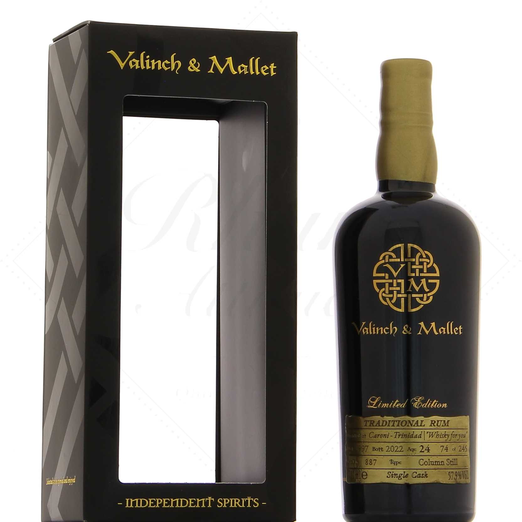 Valinch & Mallet The Spirit of Art No 4 Caroni 24 ans 57,9°