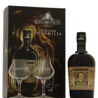 Diplomatico Seleccion De Familia Coffret 2 verres édition 2022 43°