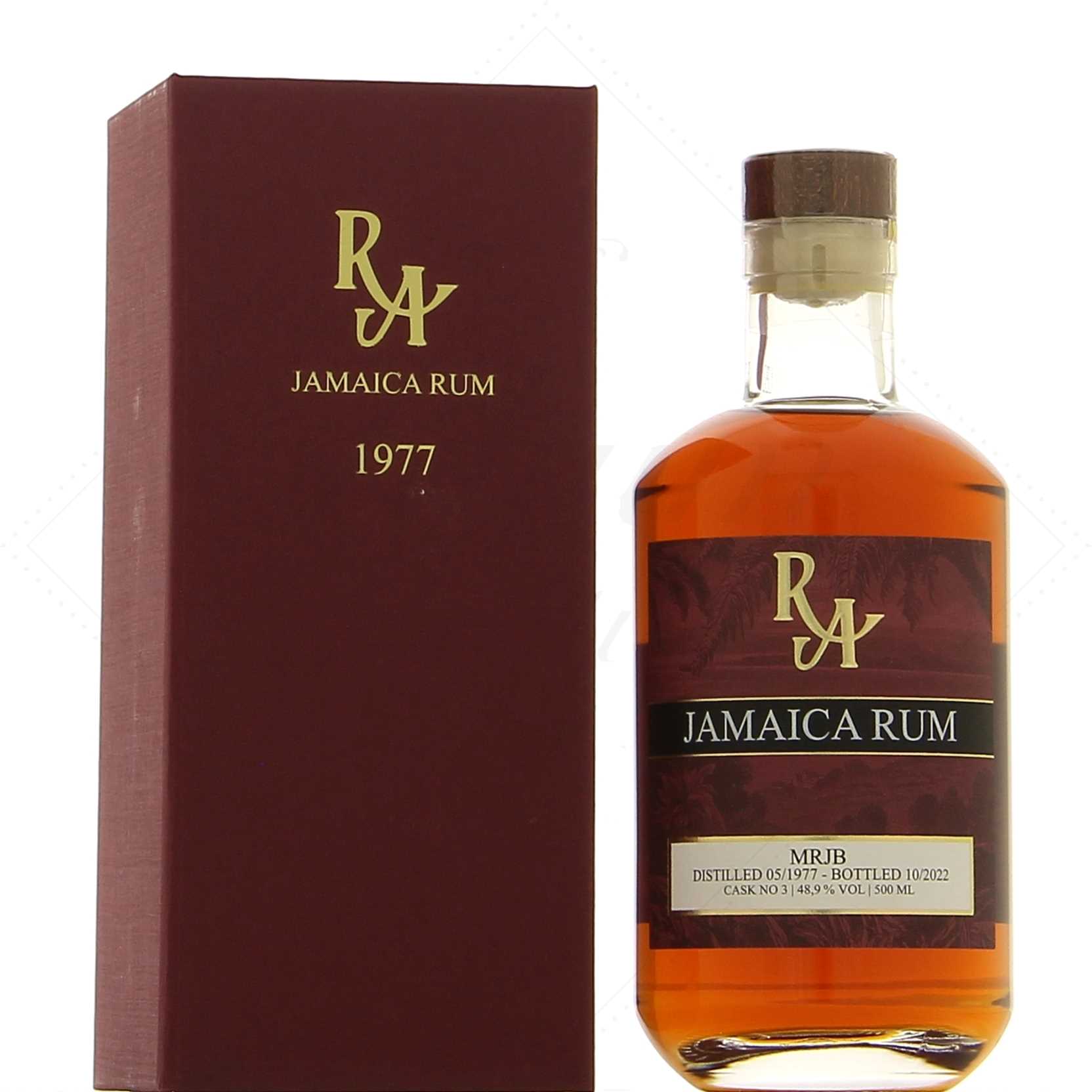 Rhum Artesanal Jamaica MRJB 1977 48,9°