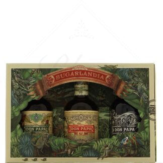 Don Papa Tripack Sugarlandia 20cl 7 ans + 20cl 10 ans + 20cl Baroko