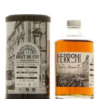 Ferroni Brut de Fût Océan indien Rivière du Mât 6 ans 58,6°