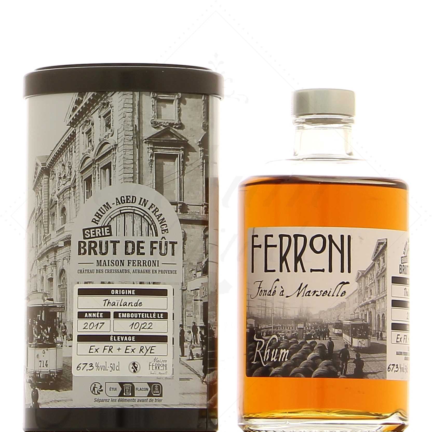 Ferroni Brut de Fût Thaïlande Issan 2017 67,3°