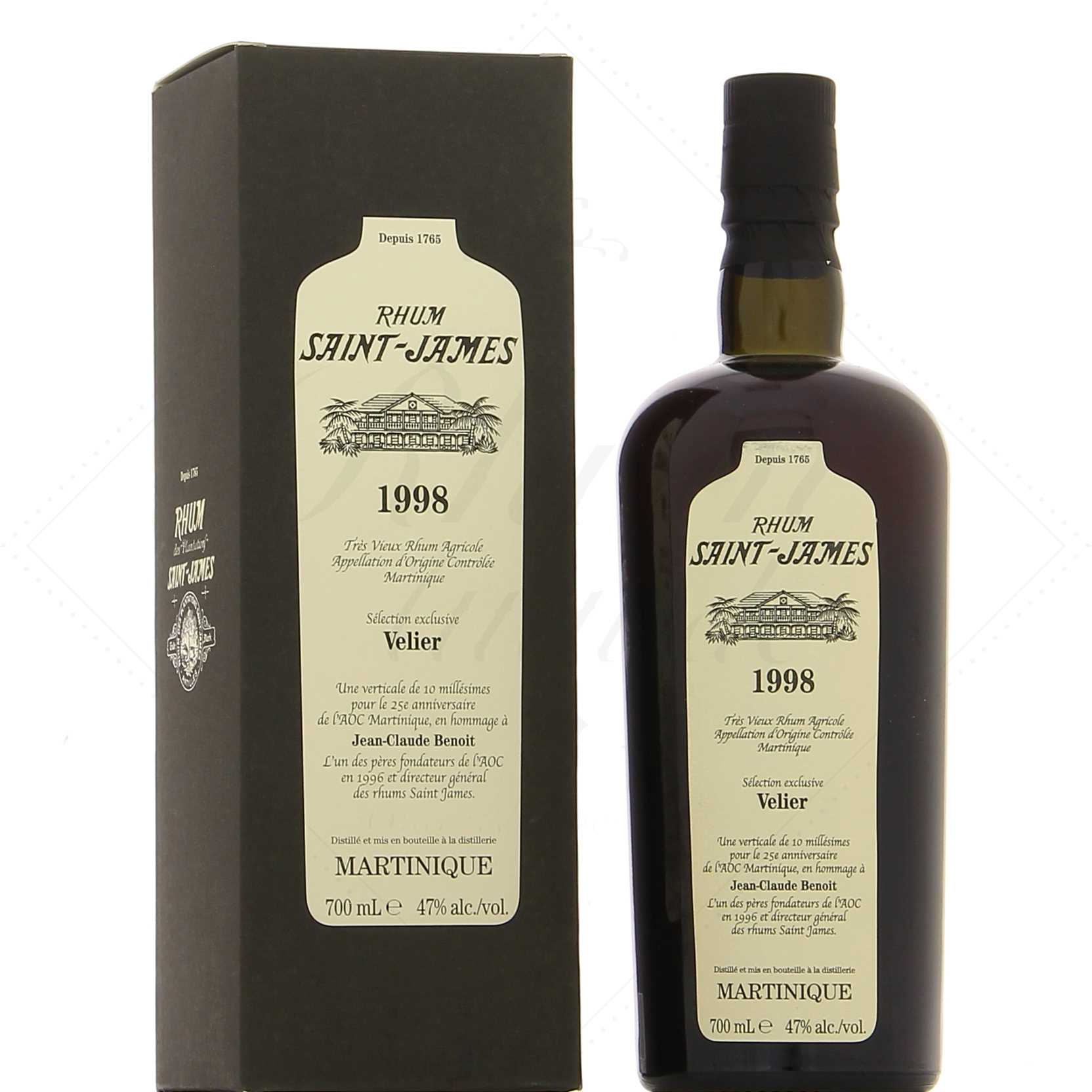 Saint James Velier 25ème anniversaire AOC 1998 47°