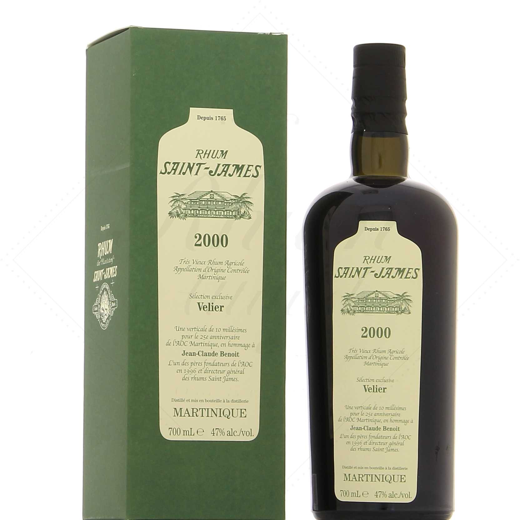 Saint James Velier 25ème anniversaire AOC 2000 47°