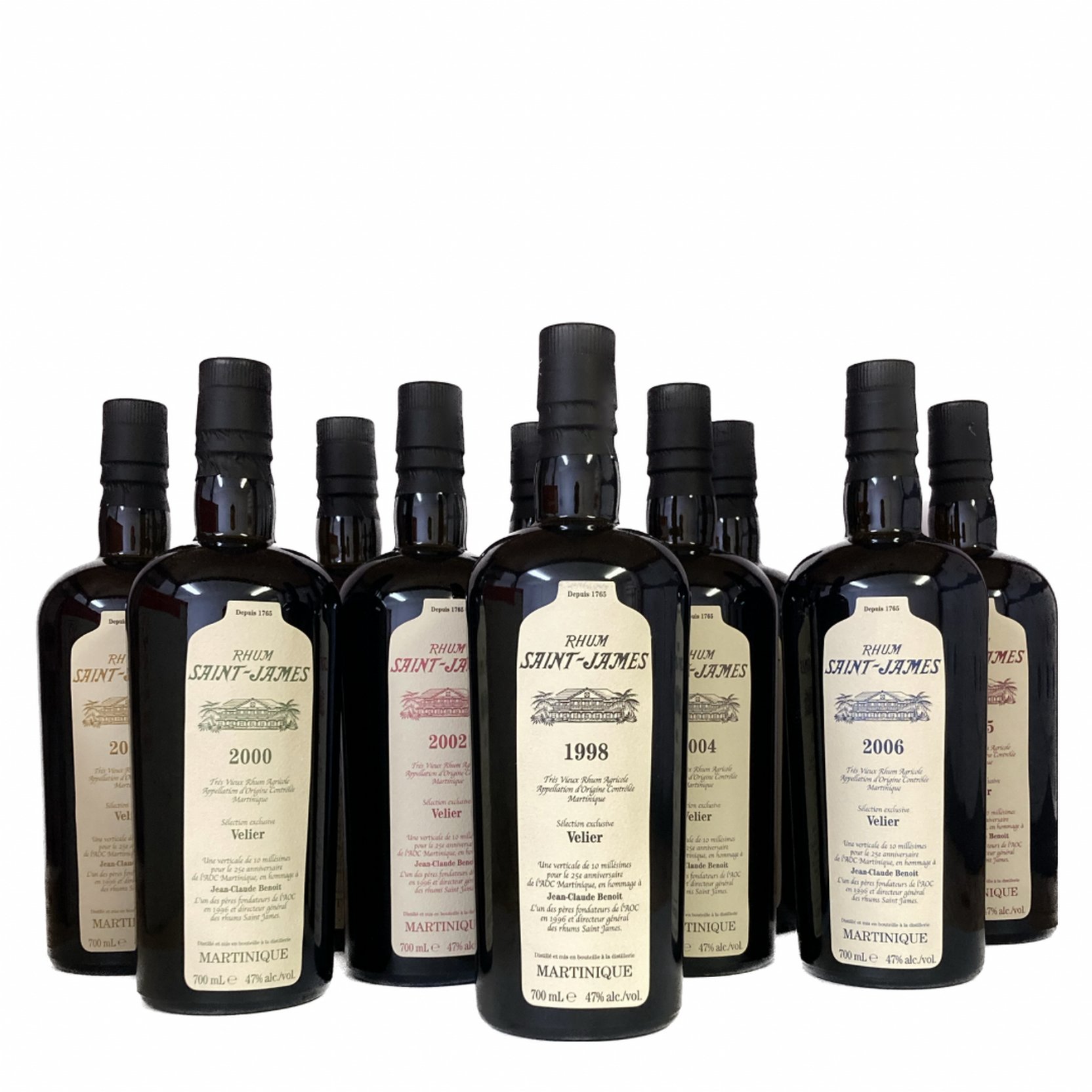 Saint James Velier 25ème anniversaire AOC verticale complète 47°
