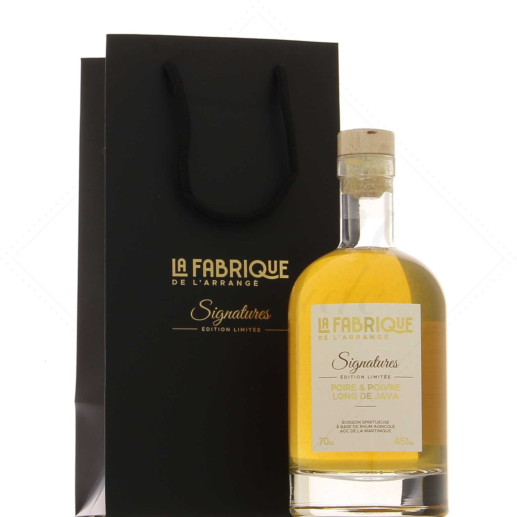 La Fabrique de l'Arrangé Signatures Poire et Poivre de Java 45°