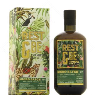 Rest & Be Thankful 13 ans Micro Batch Jamaican Rum Antipodes 58,7°