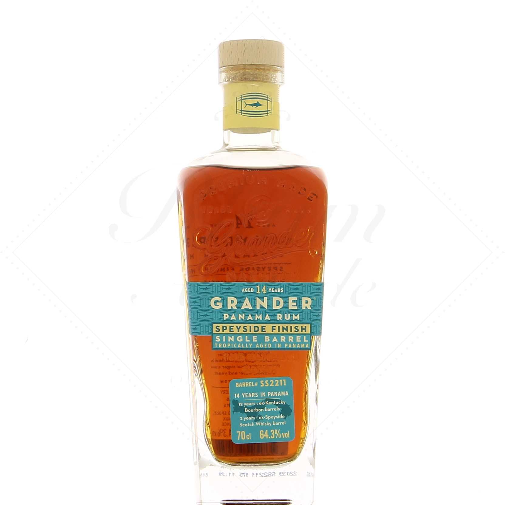 Grander Rum Single Barrel Speyside SS2211 14 ans 64,3°