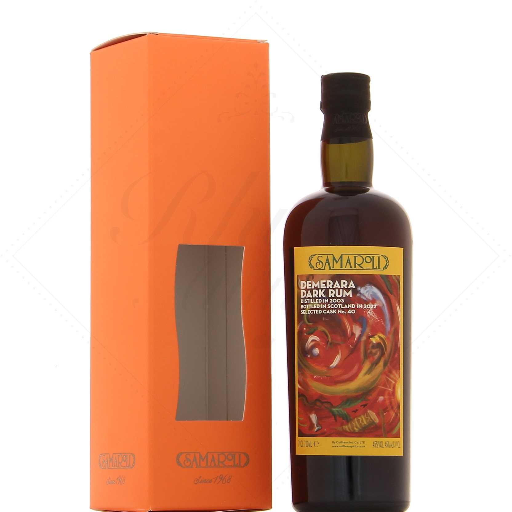 Samaroli 2003 Demerara Dark Rum 19 ans 45°