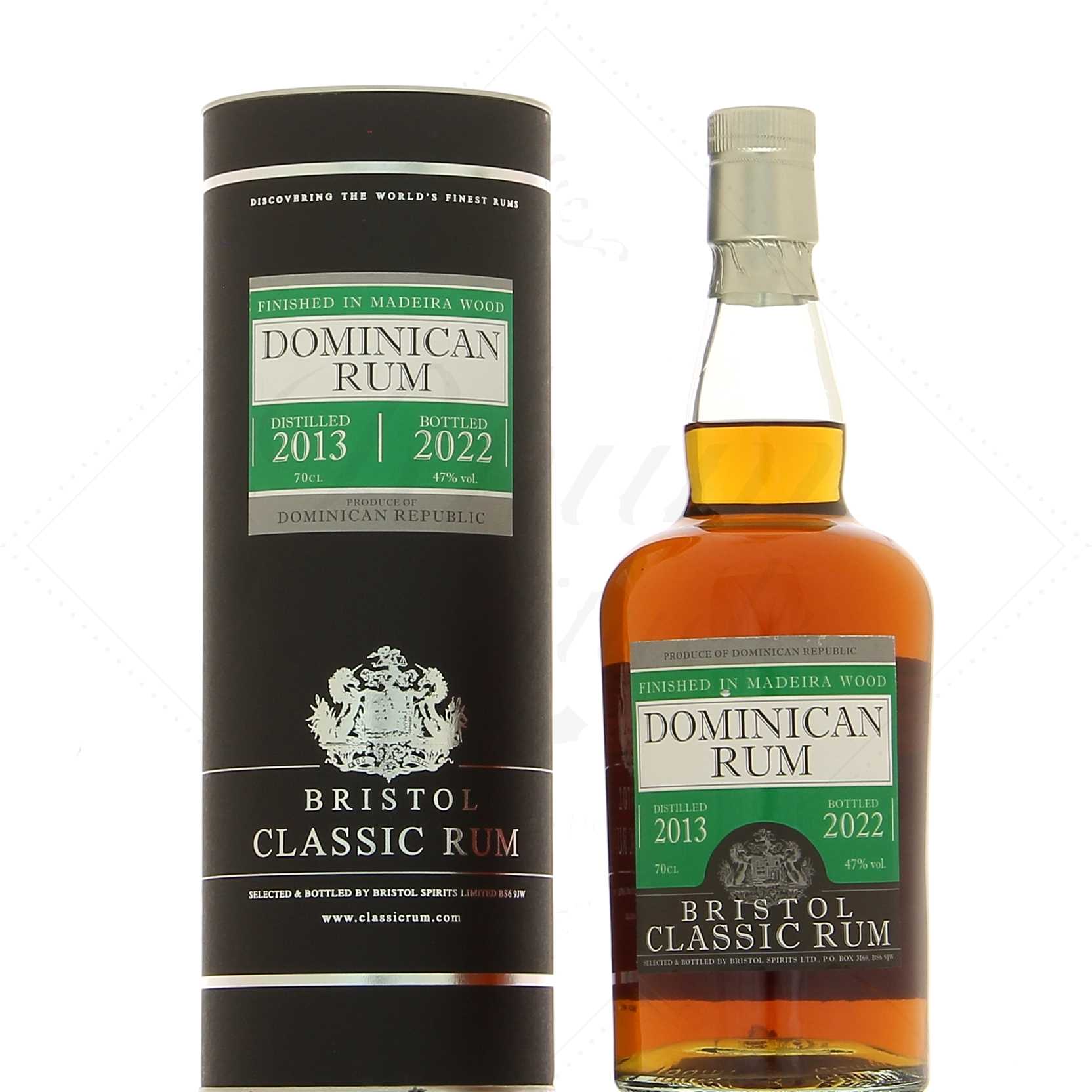 Bristol Dominican 2013-2022 Madeira Finish 9 ans 47°