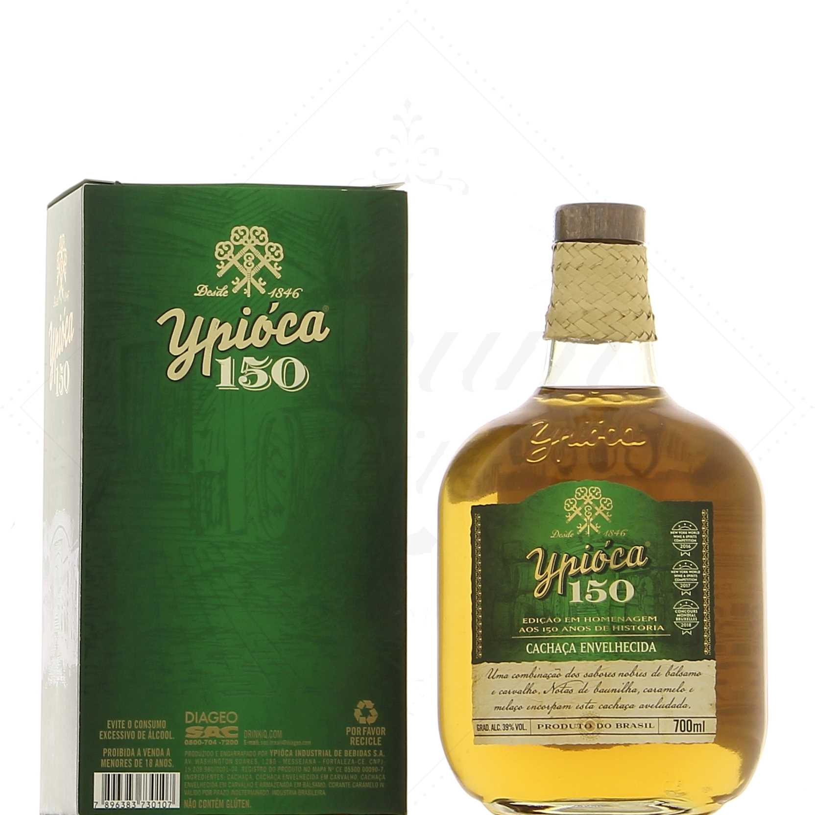 Ypioca Cachaça 150 39°