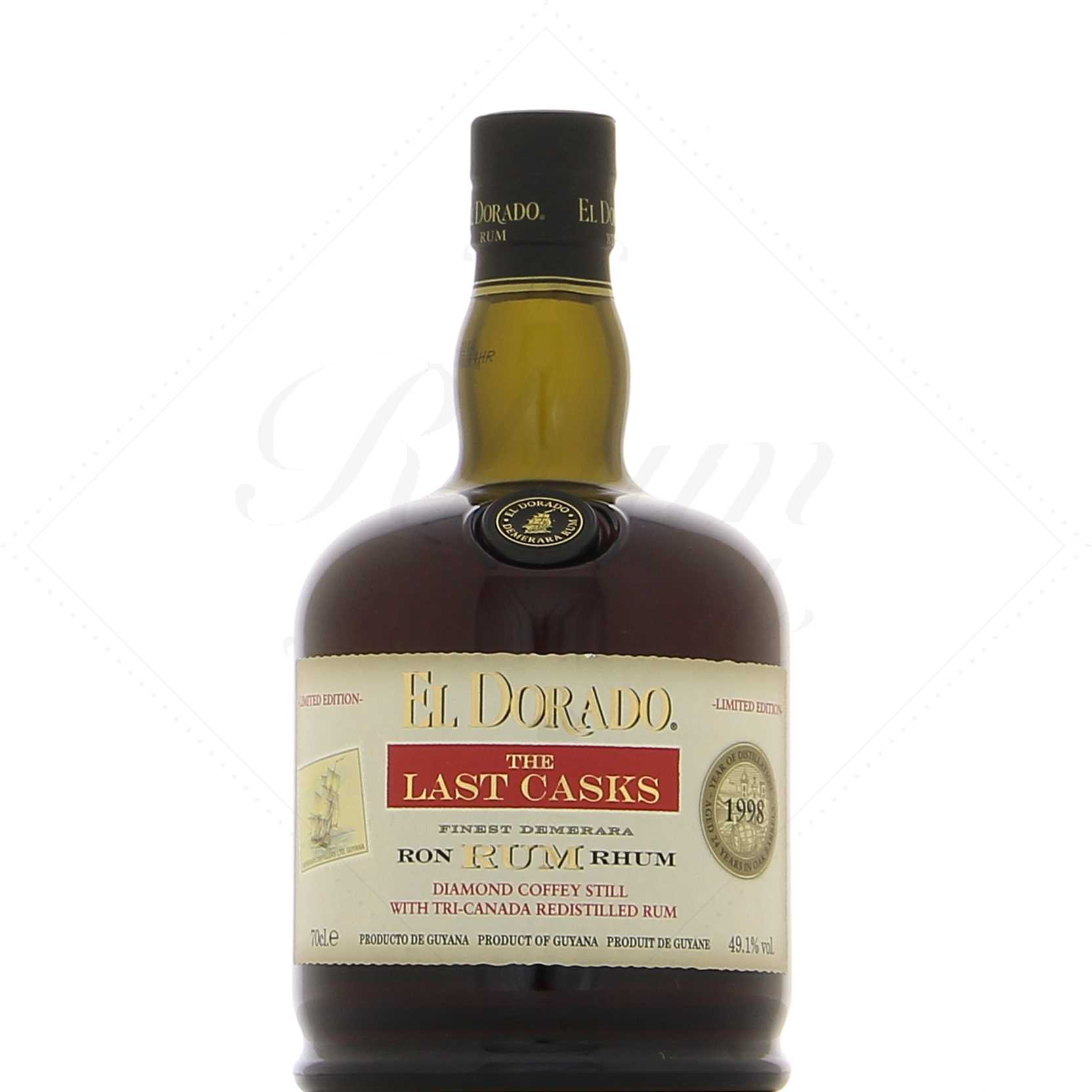 El Dorado The Last Casks Diamond Coffey & Tri-Canada 1998 49,1°