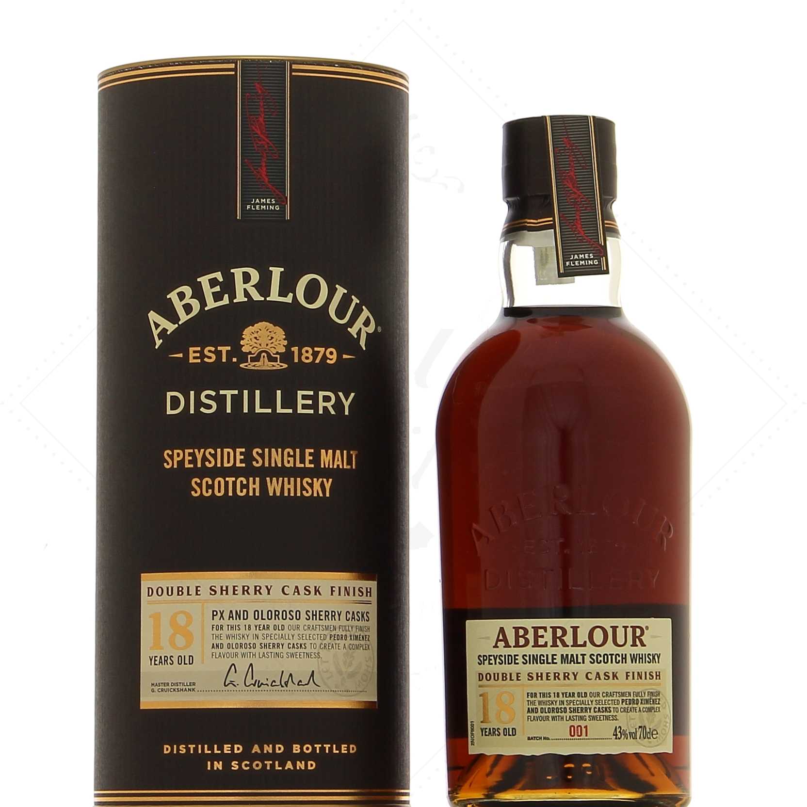 Aberlour 18 ans Double sherry cask 43°