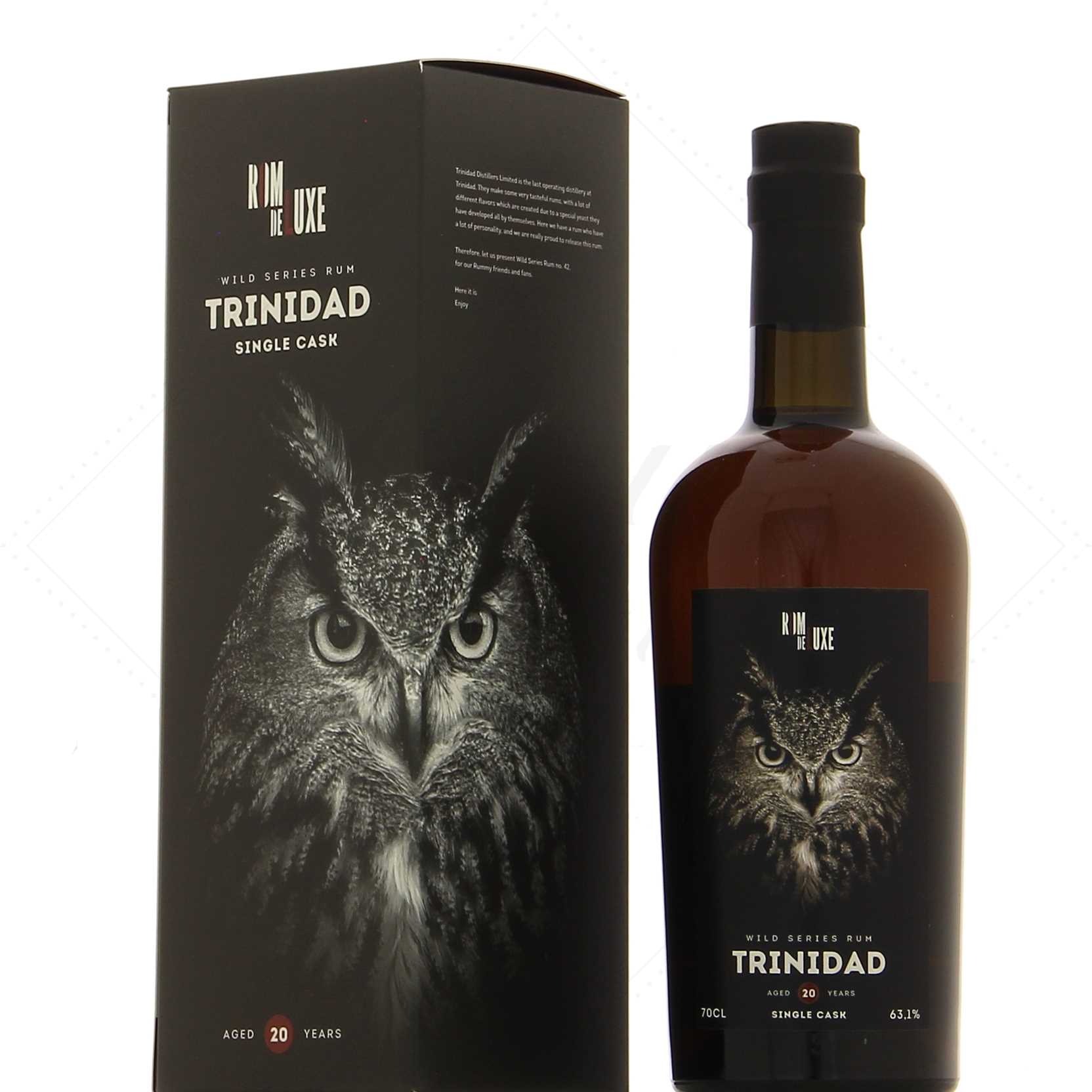 Rom de Luxe Wild Series no 42 Trinidad 2002 63,1°