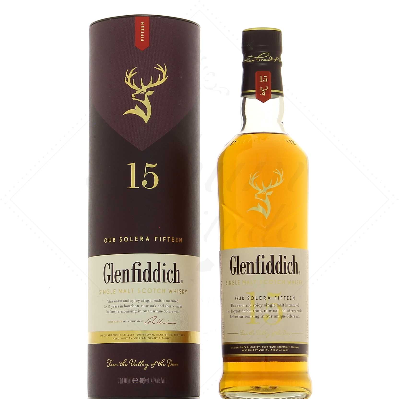 Glenfiddich 15 ans solera 40°