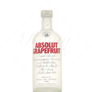 Absolut Grapefruit Vodka Pamplemousse 40°