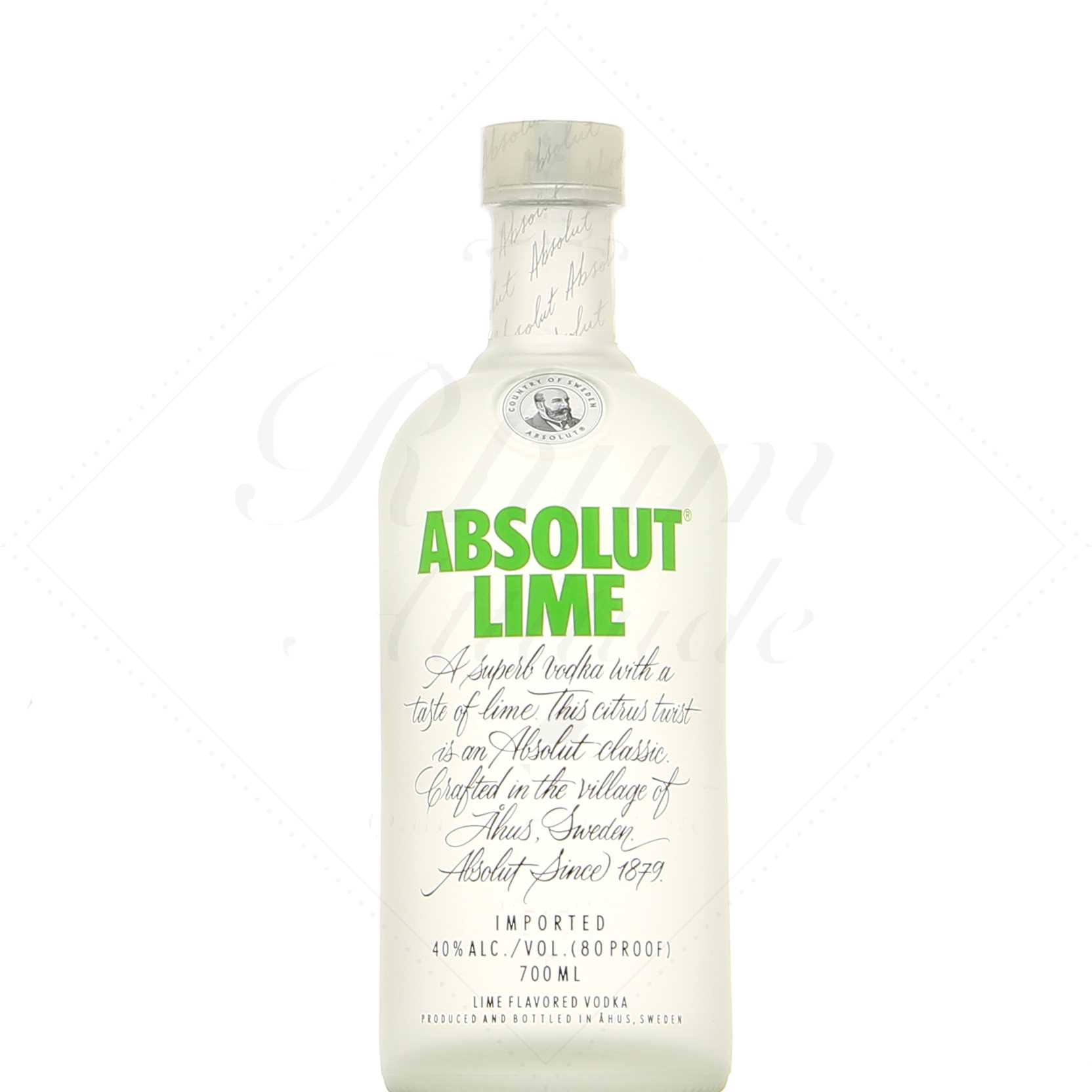Absolut Lime Vodka Citron Vert 40°