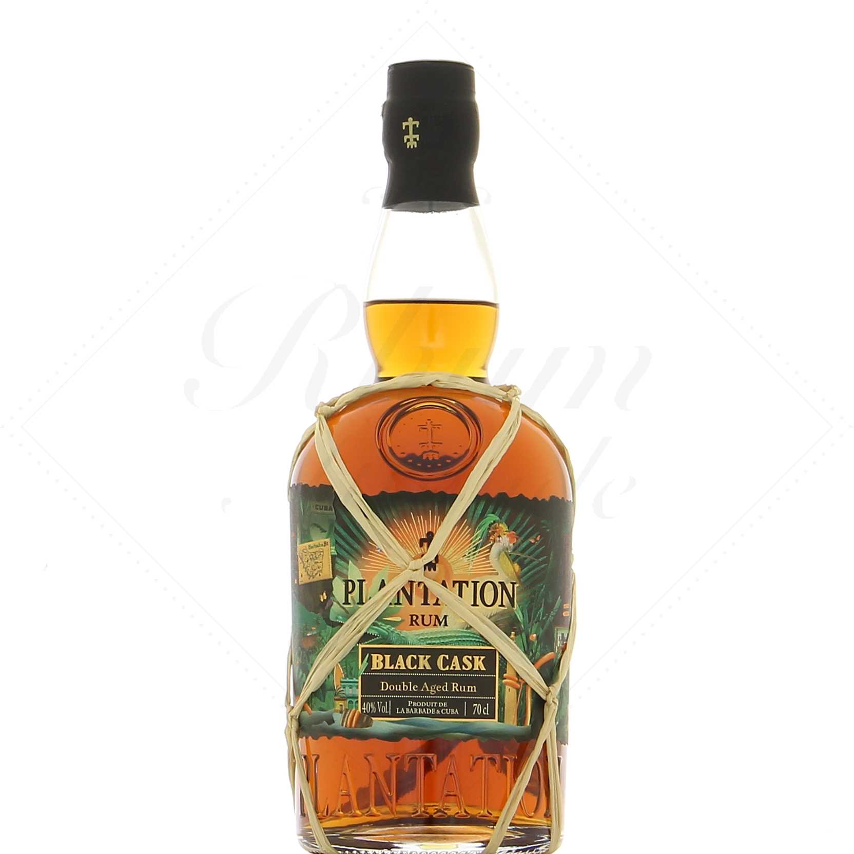 Plantation Rum Black Cask Barbade & Cuba 40°